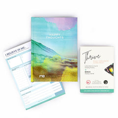 Happy thoughts gratitude bundle for positivity and mental wellbeing