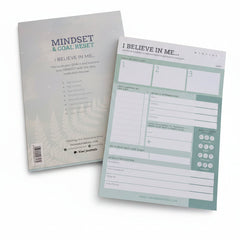 Mindset Reset - I Believe in ME Notepad