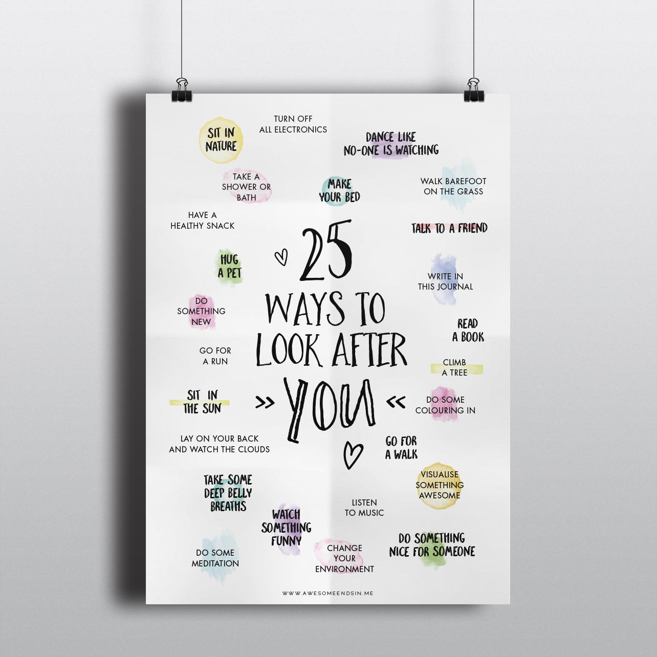 25 ways to look after you 