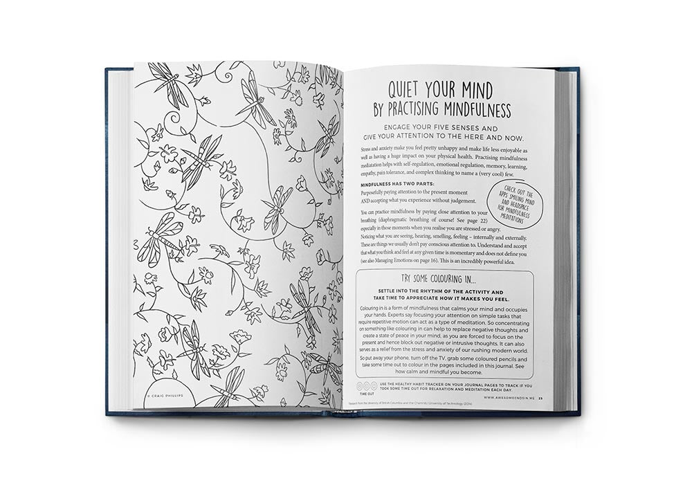 Journal for mindset and gratitude 