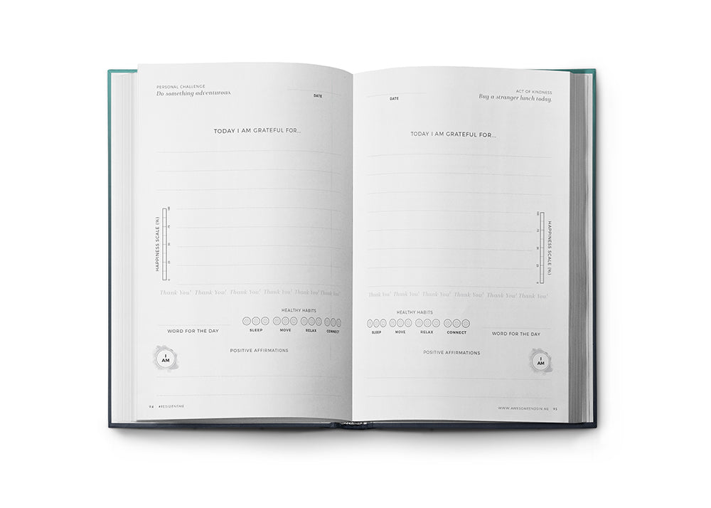 Breathe resilience journal. Today I am grateful for...