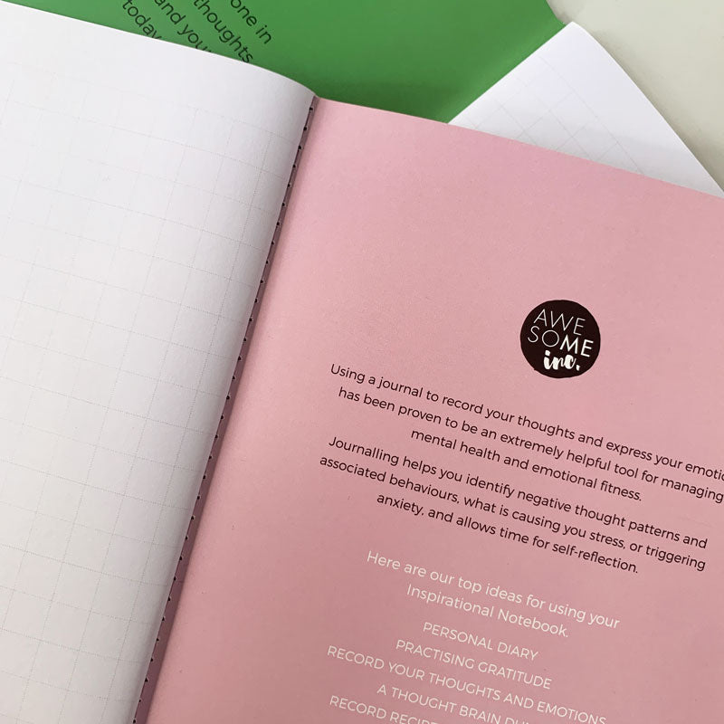 Affirmation notebook