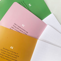 Affirmation notepads 