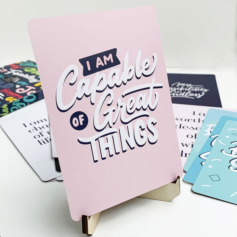 Positive affirmation card sets 