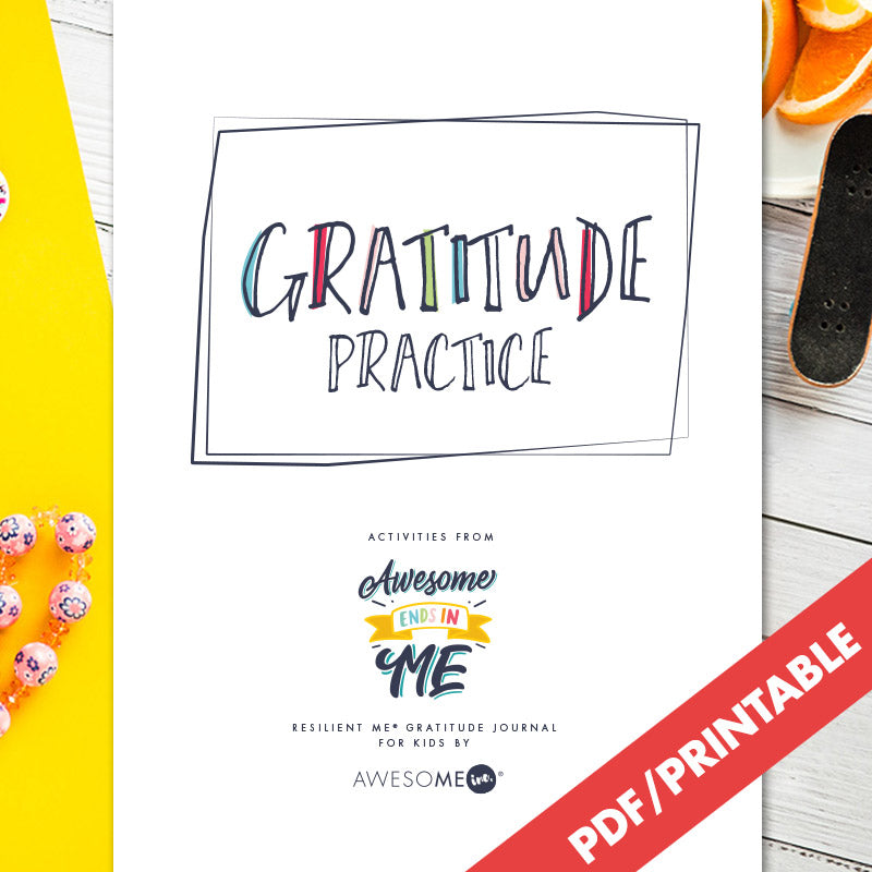 Gratitude practice printable 
